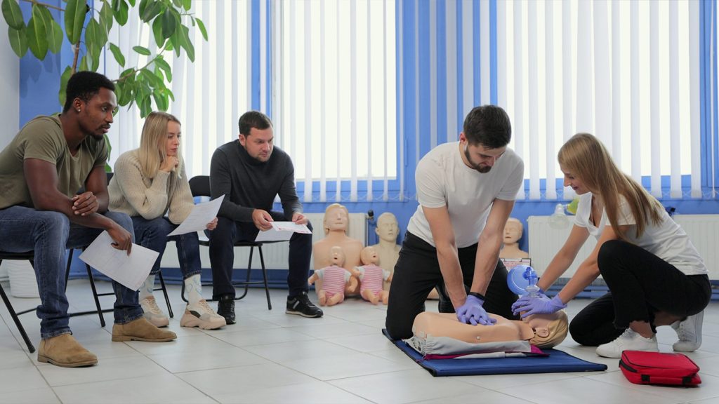 CPR training